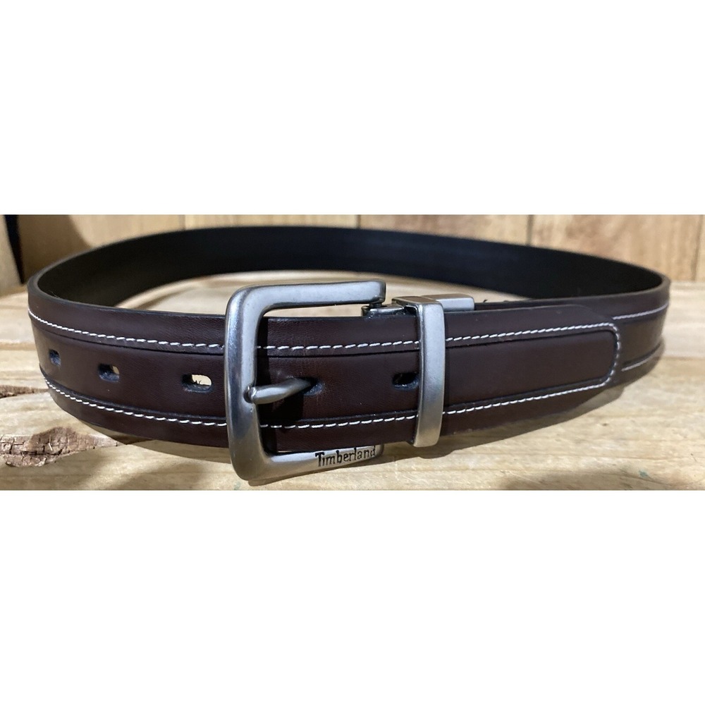 Timberland Brown Leather Belt